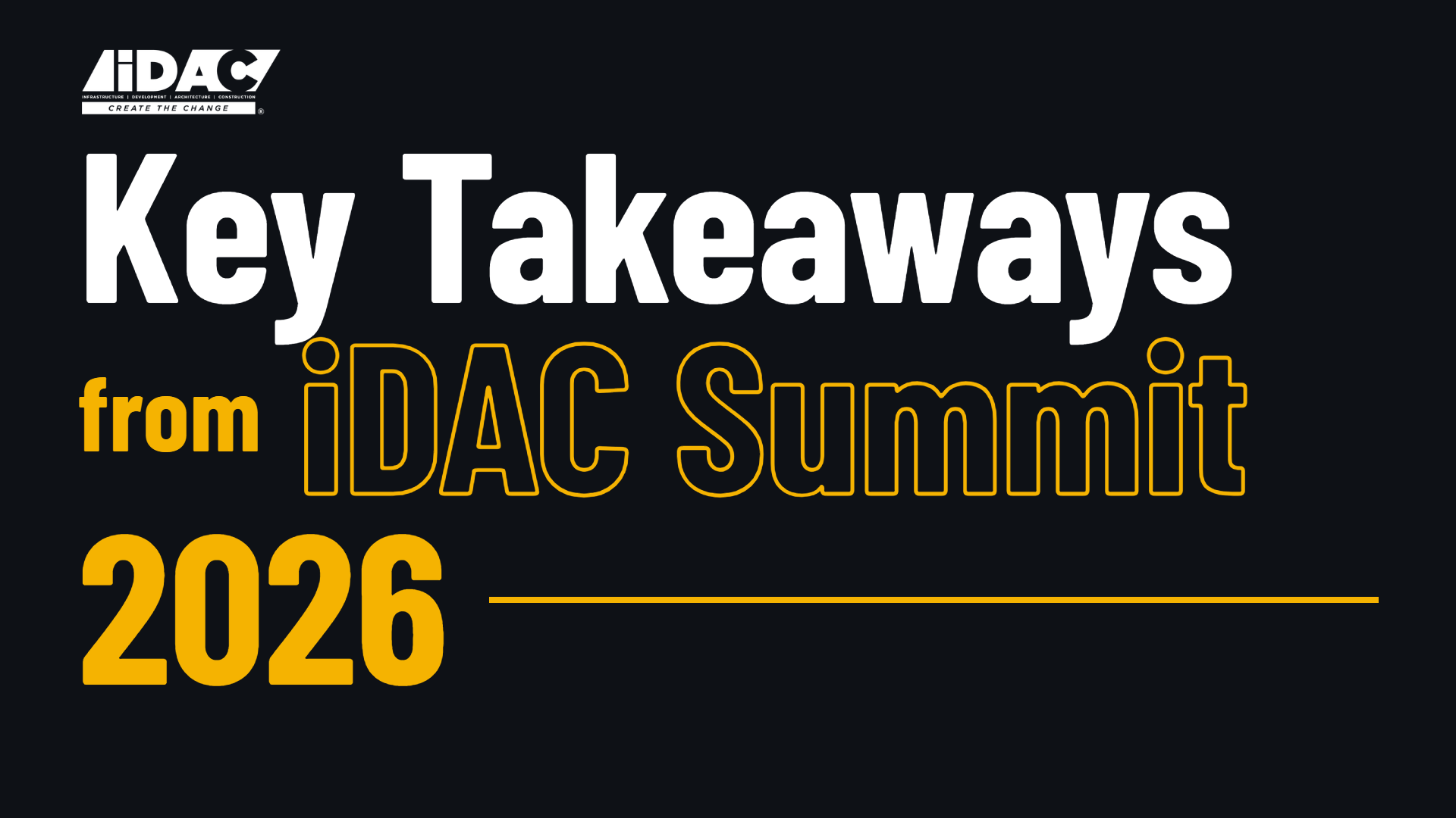 Key Takeaways from iDAC Summit
